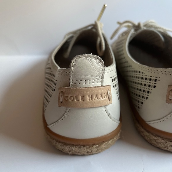 Cole Haan Grand Series Maine Espadrille Cloud 3eye Perforated Sneakers Loafer - Picture 4 of 12